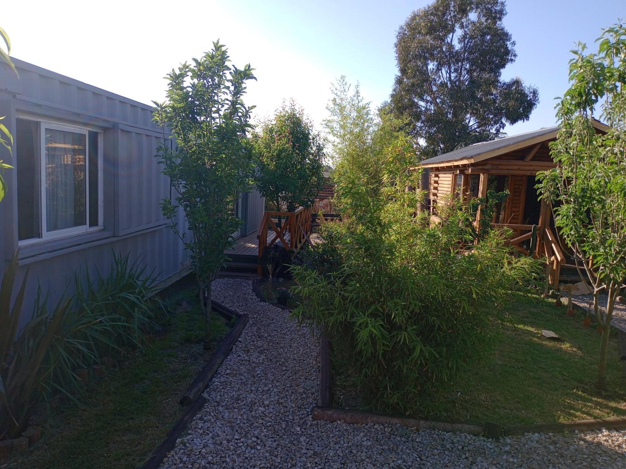 מר דל פלאטה Foresta Acantilados, Casa Container Y Cabana De Troncos מראה חיצוני תמונה