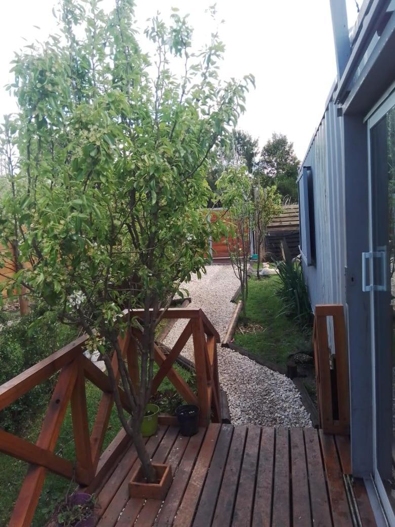 מר דל פלאטה Foresta Acantilados, Casa Container Y Cabana De Troncos מראה חיצוני תמונה